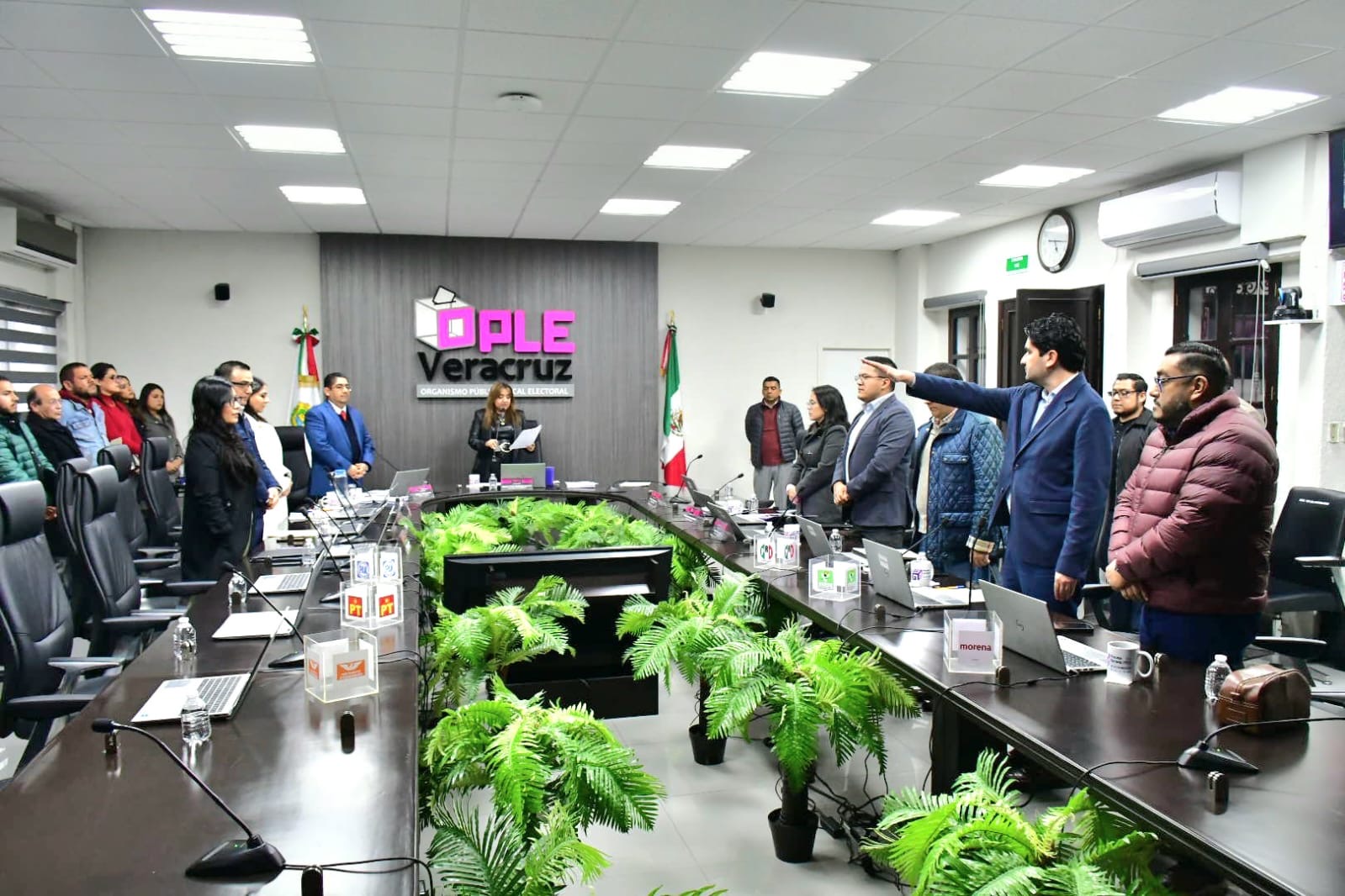 Sesión del OPLE Veracruz