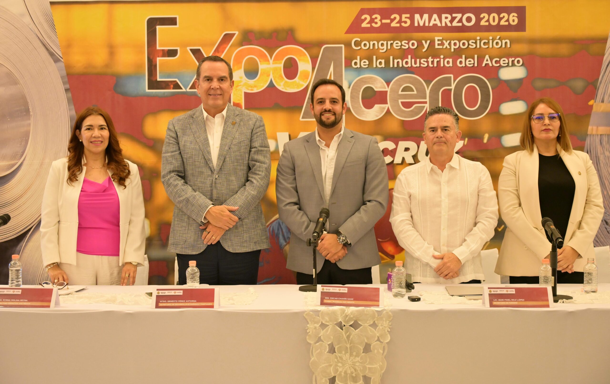 Expo Acero posicionará a Veracruz en la industria siderúrgica en América Latina >Reunirá a más de tres mil participantes y generará derrama económica en el estado