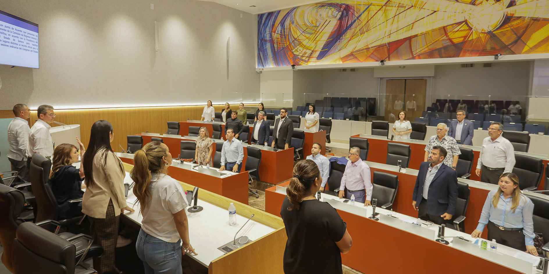 Congreso de Sonora con diputados de Morena y aliados